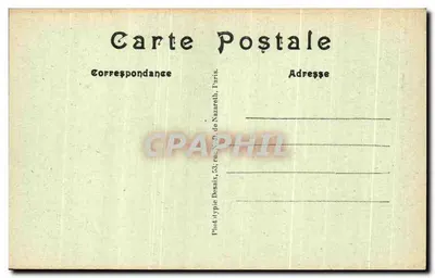 Chartres — Gildia — Fototypia Desaix, Paryż — Rewers