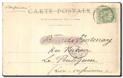 Mont-Dore — Grande Cascade — H.G. 27, éditeur H.G. 27 — Verso