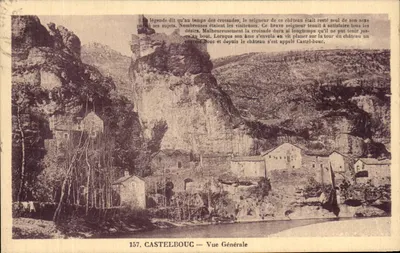 Castelbouc — Vista Geral — Ed. Geminard n°157