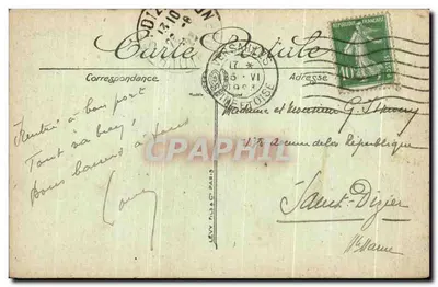 Versailles — Muzeum samochodów — LL. n°277 — Rewers