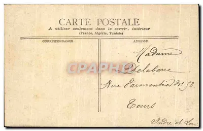Fontainebleau - Letto dell'Imperatore — Editore : N° 111-312 — Verso