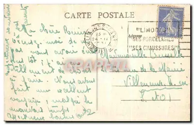 Limoges — La Cattedrale — Edizioni L'Écho de Limoges, n° 206 — Verso