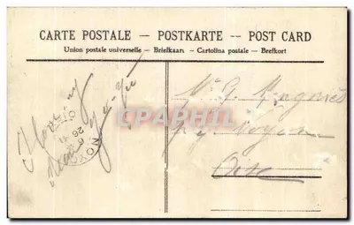 Noyon — A Catedral — A Abside — Verso