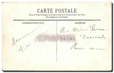 Le Havre — Sainte-Adresse — Nossa Senhora dos Flutuantes e a Cidade — LL. — n°60 — Verso