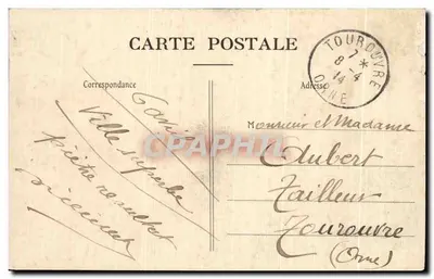 CAEN — Ogólny widok z Liceum, n° 53 — Rewers