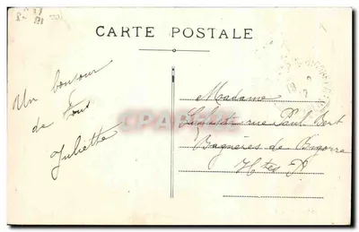PAU — De Ketting van de Pyreneeën — Uitgave Galeries Modernes, n°19 — Achterkant