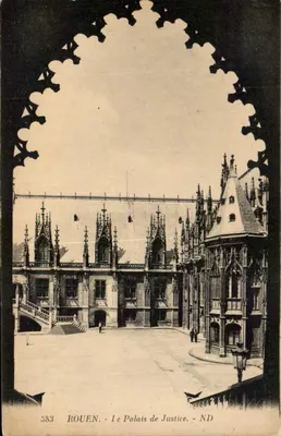 Rouen - Le Palais de Justice - ND