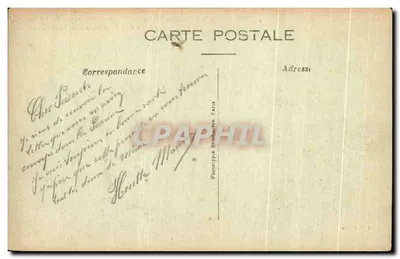 Rouen — Quai de Paris — Widok z Świętego Severa — J. C. Rouan — Rewers