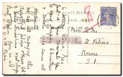 NICE - Promenada Anglika i Wzgórze Boron — wydawca ABA, nr 426 — Rewers