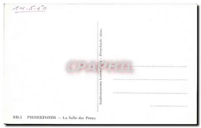 Sala Preux — Pierrefonds — Wydawnictwo Cazier-Brin — Rewers