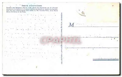 Jezioro Bourget — Abpia Haute-Combe — T320 — Rewers