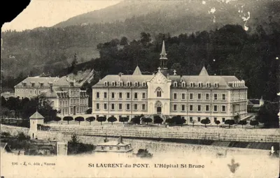 St Laurent-du-Pont — L'Hôpital St Bruno — J. G. édit, Voiron