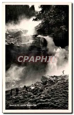 Unterer Krimmler Wasserfall — editor Echte Photographie K 110