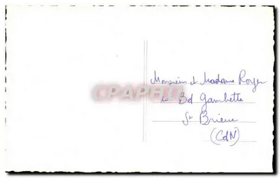 Lausanne i Alpy — 7407 — Nieznany wydawca — Rewers