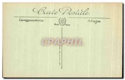 Igreja de São Éloi em Dunkerque — após bombardeio — Seção Fotográfica do Exército — Verso