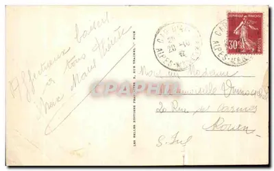 Nice — Vue d'ensemble et la Promenade des Anglais — Bel 12302 — Verso