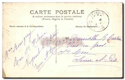 NICE — Vue panoramique prise du Château — éditeur MD & Cie, n° 63 — Verso