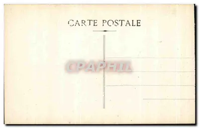 Arco do Triunfo Romano — no Palácio de Justiça — Ed. J. Brun e Cie Carpentras — Verso