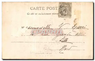 Soissons - Pignon Norte do Transepto (século XIII) — R. Chaseray, Val-St-Pierre, Vertins — Verso