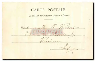 Paris - Bois de Boulogne - La Cascade — Marguerite, editor — Verso