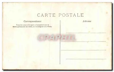 Cena de amor — casal em interior — A.N. PARIS n°346 — Verso