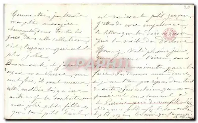 पीले रंग की ड्रेस में एक युवा लड़की — एक हृदय के सामने — चारिता, श्रृंखला 2412/6 — पीछे