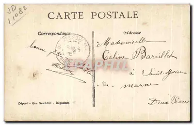 Para w strojach wieczornych — 'On — Cicho, to ja!' — ATS, nr 301 — Rewers