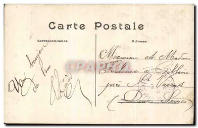 Coppia en los campos de trigo — Foto Chiché, Saterac — n°2210 — Reverso