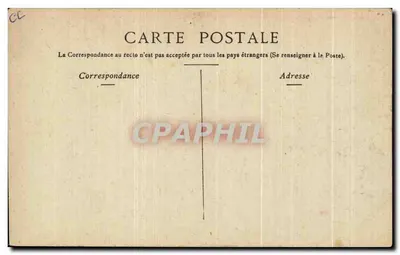 Jonge vrouw in een houten stoel — M.J.S. — N°5025 — Achterkant