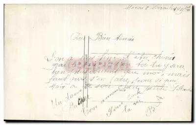 Casal amoroso — cena romântica — editor anônimo, n° 3579 — Verso