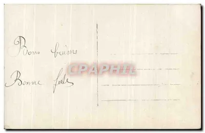 Mulher e criança com buquê — 'Bom dia' — ALLYS, n° 604 — Verso
