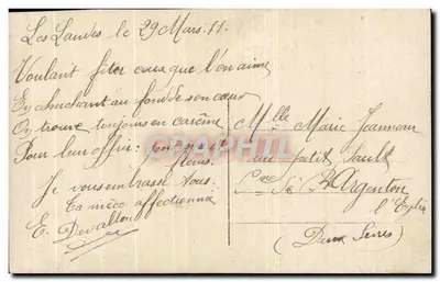 Para w łódce — scena rybacka — Phébus n°3169 — Rewers
