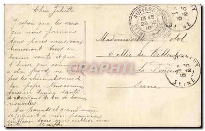 Para — Nowy Rok — Wydawca anonimowy, nr 3010 — Rewers