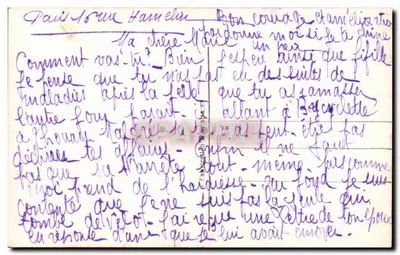 Young woman with roses — 'A thousand kisses and best thoughts' — Back