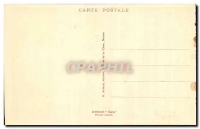 Caen — Église Notre-Dame construite par les Jésuites en 1684, entièrement bâtie dans le goût italien — Verso