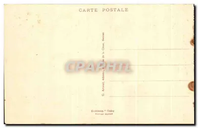 Caen - Het Lyceum, het Klooster en Torens van Sint-Etienne — G. Arnaud, uitgever, Nantes — Achterkant