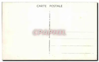 A Dent du Marais (Saut de la Pucelle) e o Lago Chambon — A Auvergne — G. D'O, n° 1449 — Verso