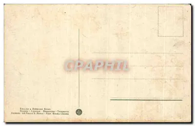 Venezia - Panorama — vue du Campanile et des voiliers — éditeur L. Breviand — Verso