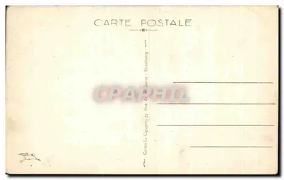 Strasbourg — Most na Rzecze Ren — wydawca Cartes La Cigugnie, 37 Rue de la Course — Rewers