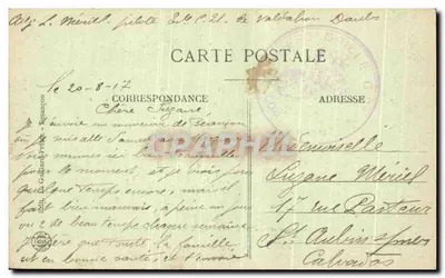 Besançon — Relógio de St-Jean — Souvenir de Besançon — Verso