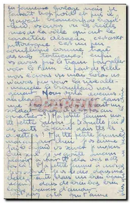 Strasburg - Widok na Orangerię i „Gänse Liesel” — nieznany wydawca, nr 259 — Rewers
