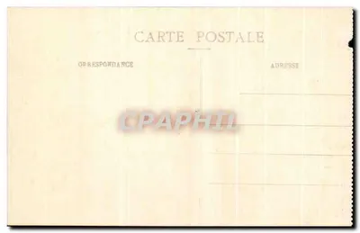 A Grande-Trappe, perto de Mortagne (Orne) — Saída dos Religiosos para o trabalho — G. T. — Verso