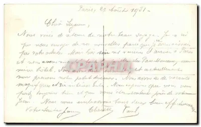 O Mont-Dore — Estrada do Sancy — editor G.D.C. n°15 — Verso