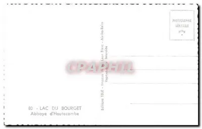 Jezioro Bourget — Klasztor Hautecombe — Wydawnictwo TELE — Rewers
