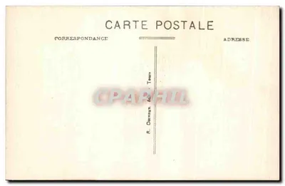 Crozant (Creuse) — Ruine del Castello e la Creuse — R. D. — Verso
