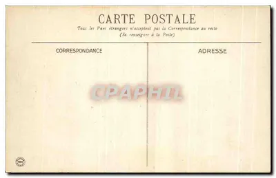 Vichy — Hotel-de-Ville — G.D. — Verso