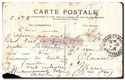 Paris — La Bastille et la Colonne de Juillet — éditeur CHOPIN — Achterkant