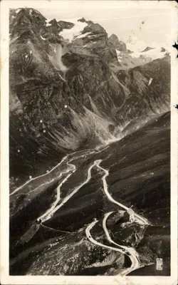Les Lacets et Glaciers du Massif de l’Iseran — Hotel de l’Iseran, altitude 2.770 m — éditeur G.P. (G. P. Paris)