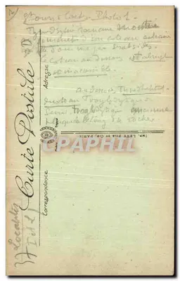 Loches — A Colegiata São Ursinho — A Abside — LL. — Verso