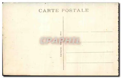 Pau - La Iglesia de San Martín y el Hotel Gassion — C.C. - 16 — Reverso